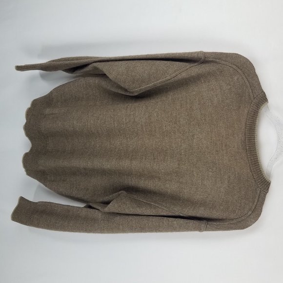 Marz Munchen sweater wool blend tan vee 50/M/US40 - Picture 2 of 8